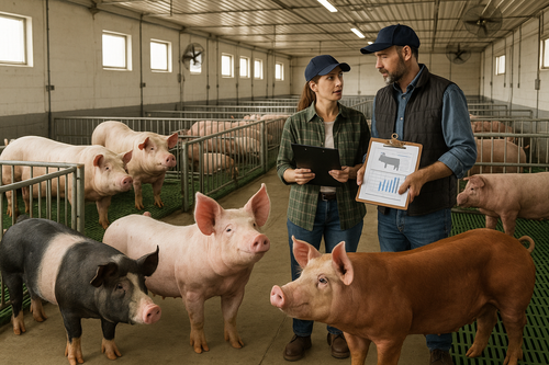 Breeding Stock Brokerage for pigs husbandry